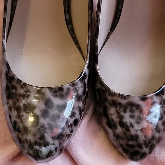 SOLD. Franco Sarto leopard heels - Picture 5 of 5